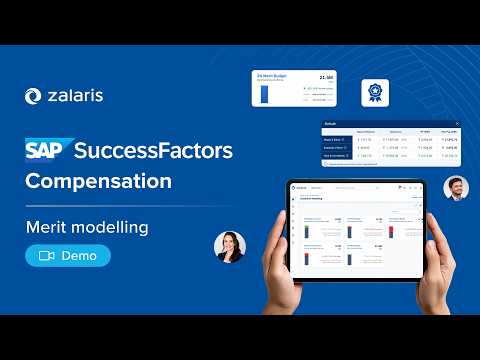 SAP SuccessFactors Merit Modeling Demo: Guideline and Budget Scenarios