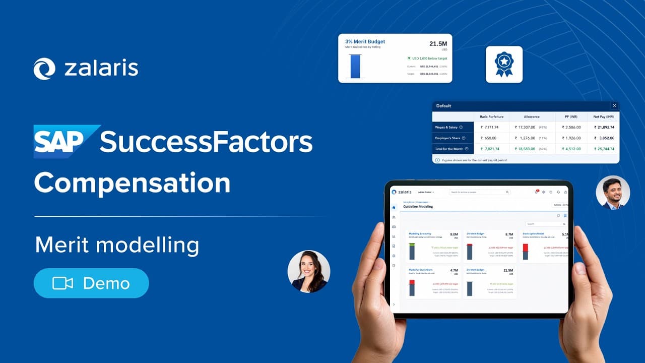 SAP SuccessFactors Merit Modeling Demo: Guideline and Budget Scenarios
