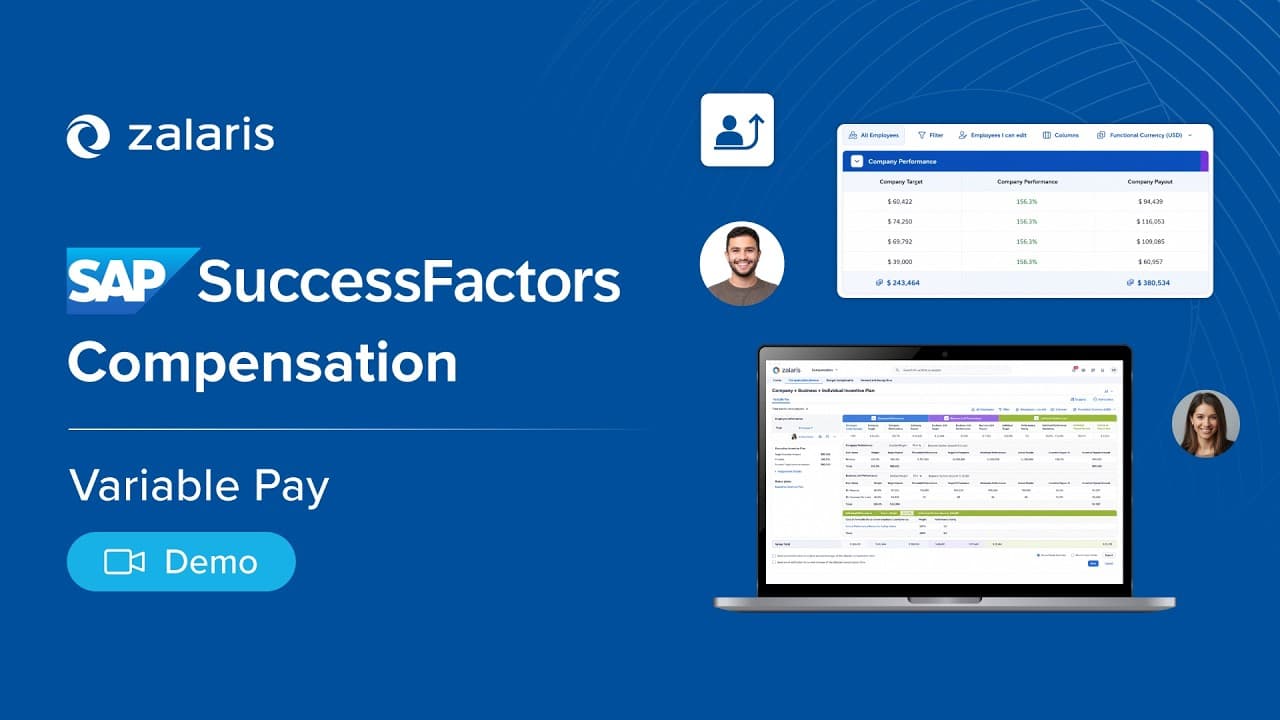SAP SuccessFactors Variable Pay Demo: Automate Bonus Calculations