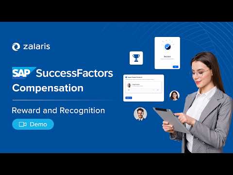 SAP SuccessFactors Rewards and Recognition Demo: Employee Awards