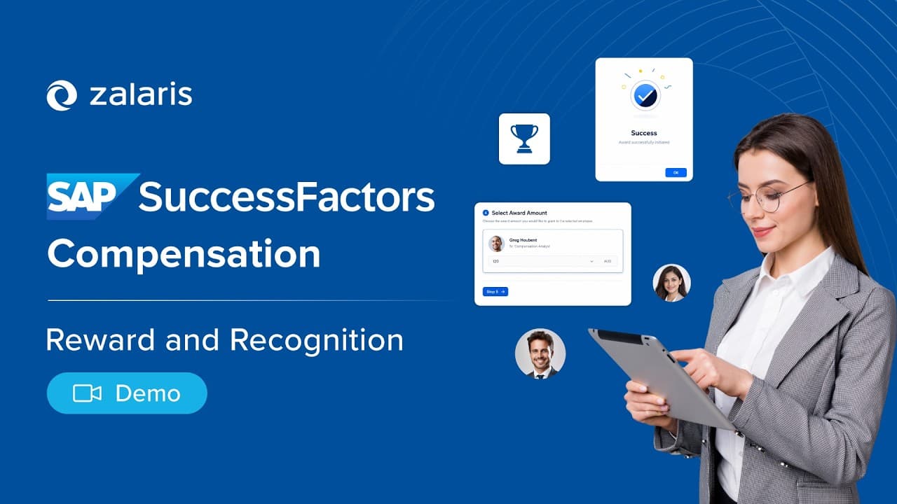 SAP SuccessFactors Rewards and Recognition Demo: Employee Awards