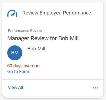  Performance Review Tasks