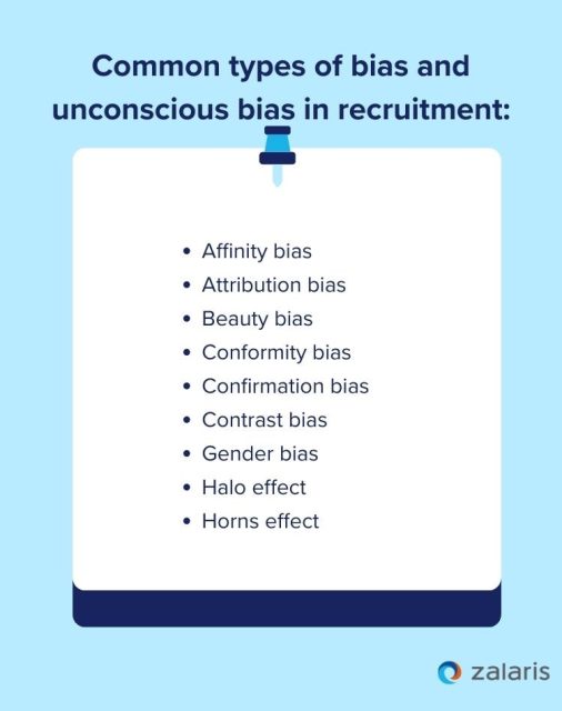 Addressing bias and unconscious bias to advance DEI in recruitment