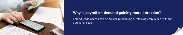 Optimise your payroll with Pay On-Demand