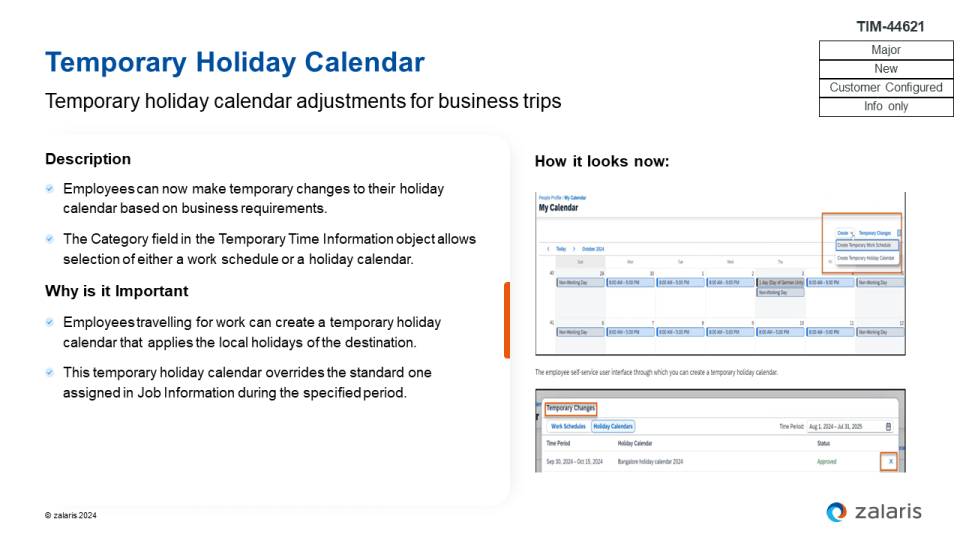 Image - Temporary Holiday Calendar for Business Trips